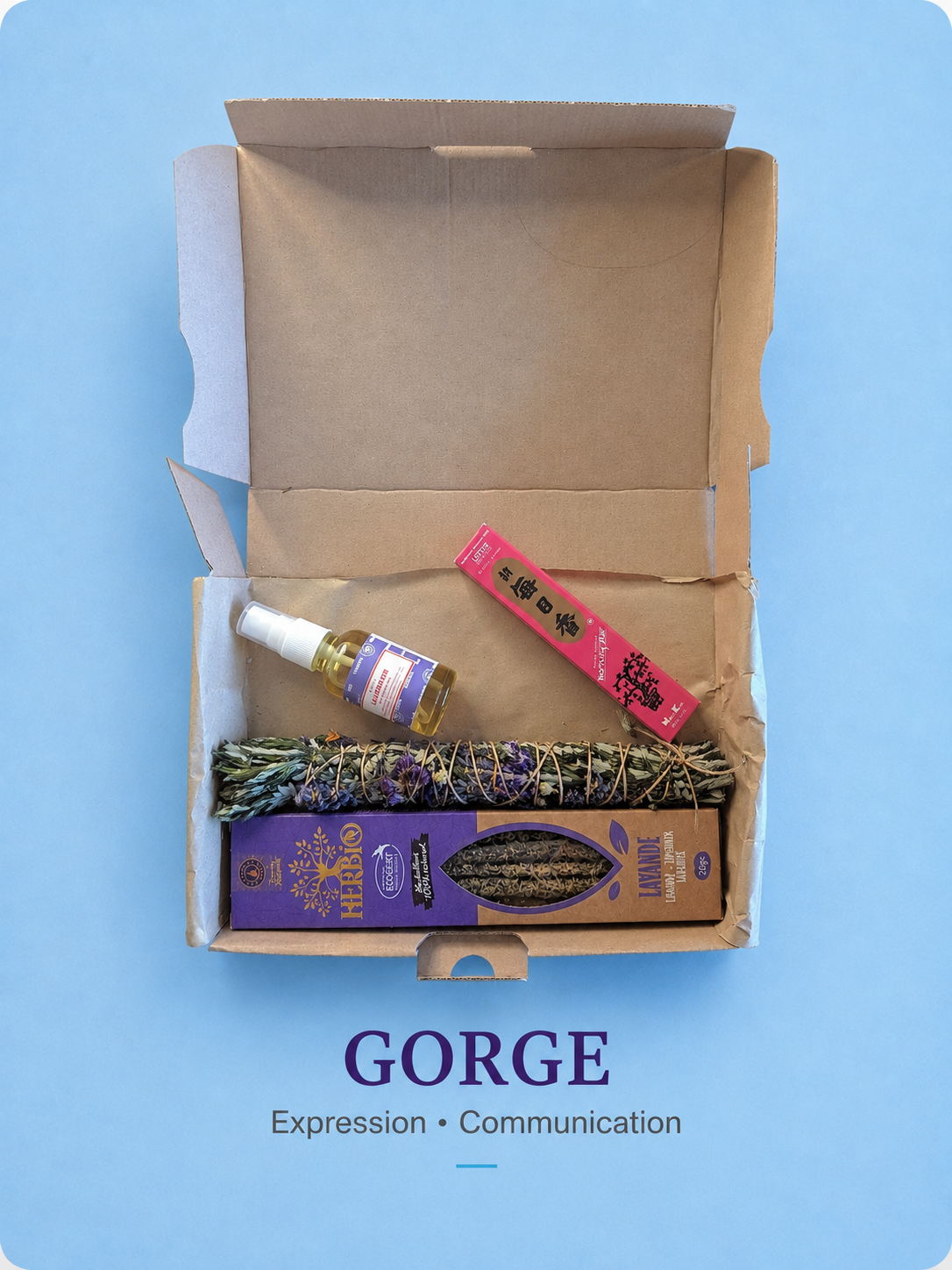 🔵 Coffret Chakra Gorge