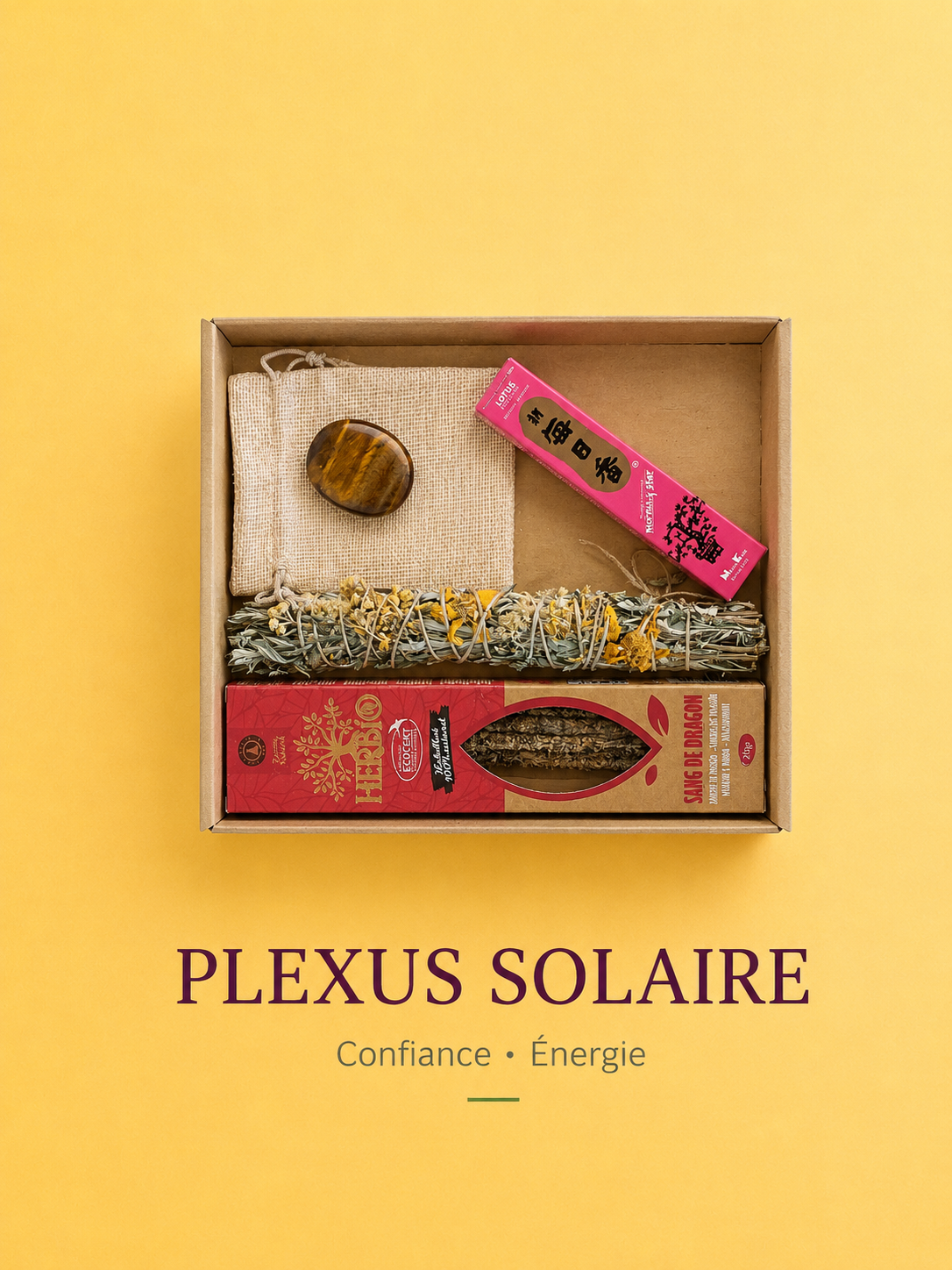 🟡 Coffret Chakra Plexus Solaire