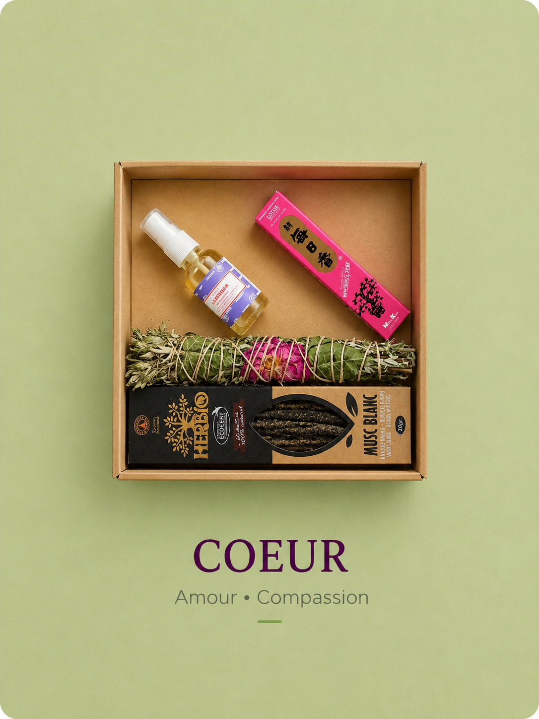 💚 Coffret Chakra Cœur