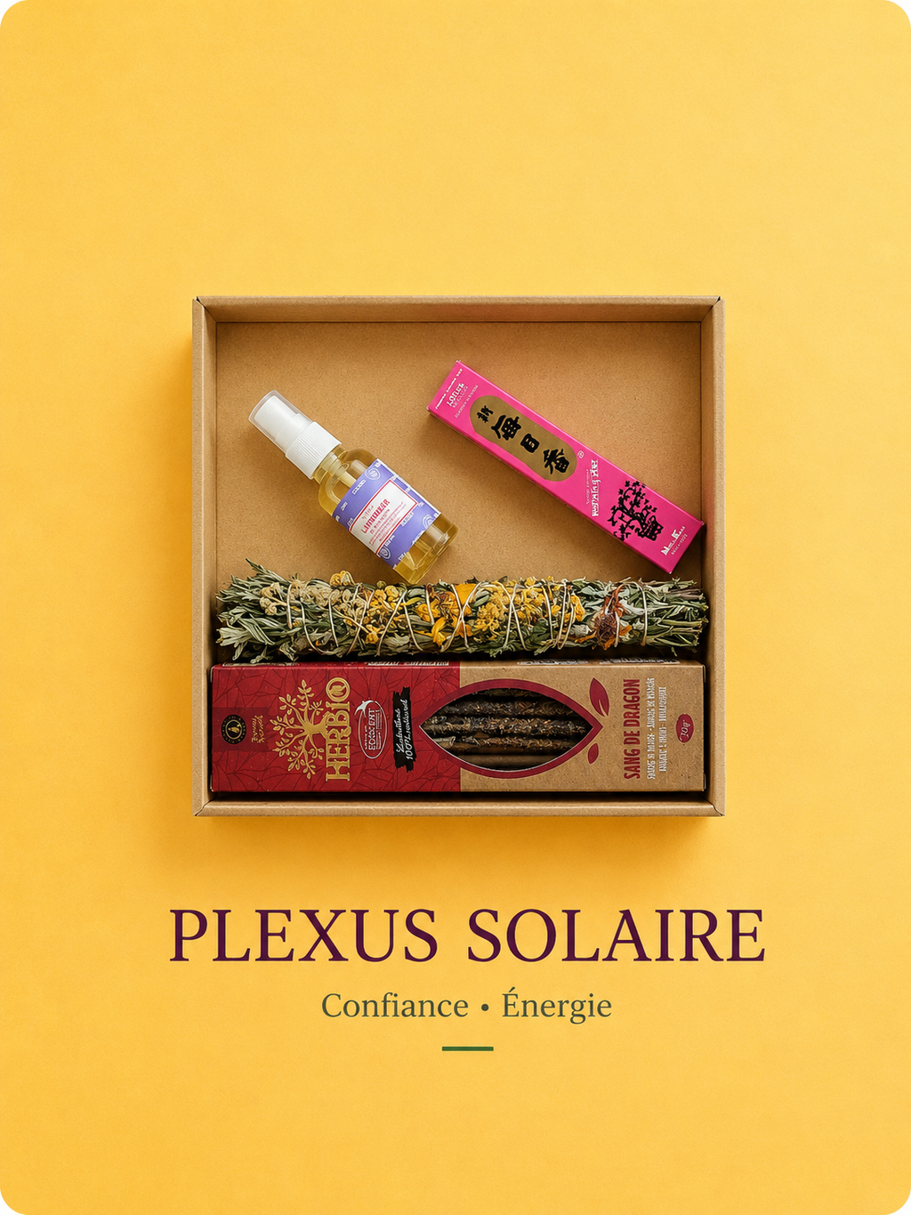 🟡 Coffret Chakra Plexus Solaire