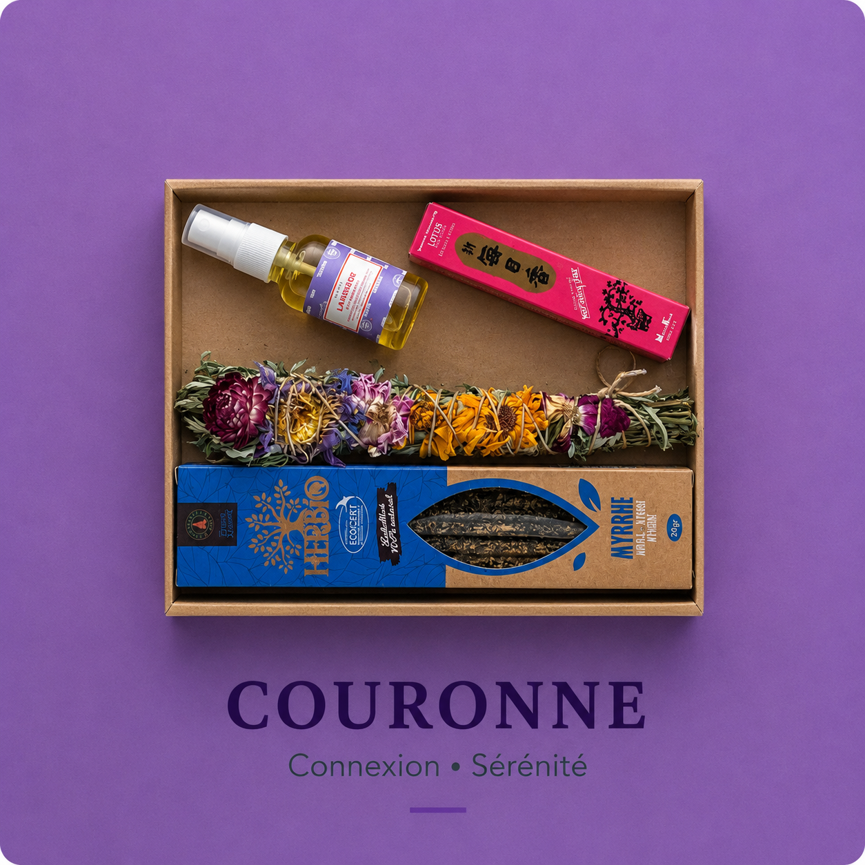 🟪 Coffret Chakra Couronne